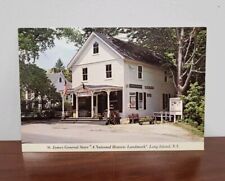 ST. JAMES GENERAL STORE  6 x 4  Postcard  ST. JAMES N.Y.   Tomlin Art Co. picture