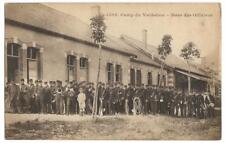 32. Postcard - Camp Valdahon- WWI French Band in Line in Front of Officers Mess picture