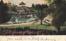 Lake in West are Park Los Angeles California Posted 1907 Postcard picture