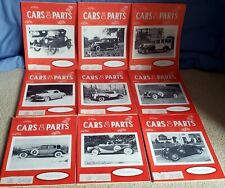 1976 Cars & Parts Lot of 9 Magazines Lot Issues Jan.-Sept. Vintage Automobile picture