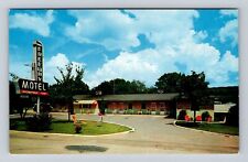 Knoxville TN-Tennessee, Freeway Motel & Restaurant Advertising Vintage Postcard picture