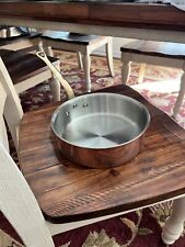 Vintage Williams-Sonoma Copper Saute Pan, Brass Handle and Stainless, 3.3-Qt picture
