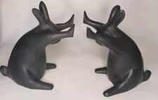 SPI Home – Rustic Pushing Bunny Rabbits Bookends picture