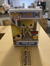 Funko Pop Chase Sonic - Super Sonic (Diamond) w/ Protector AAA Anime Exclusive picture