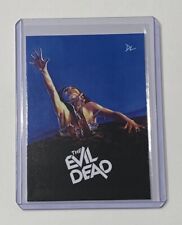 The Evil Dead Limited Edition Artist Signed Movie Poster Trading Card 2/10 picture