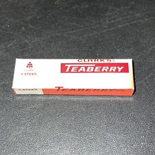 VINTAGE CLARK'S TEABERRY GUM UNOPENED PACK picture