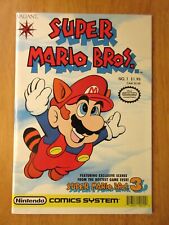 Nintendo SUPER MARIO BROS. #1 (Valiant/1990) **Rare 1st Print** (NM- Gem) picture