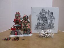 Dept. 56 1997 North Pole Heritage Glass Ornament Works #56396 Complete picture