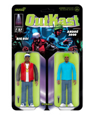OutKast Big Boi And Andre 3000 Super 7 Reaction Figure picture