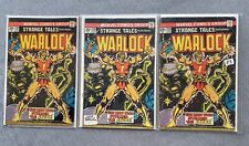 STRANGE TALES 178-3 COPIES-1ST ONGOING ADAM WARLOCK-1ST MAGUS-1ST MATRIARCH-1975 picture