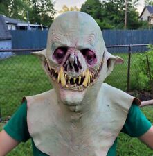 Vintage Latex Halloween Mask - Ork / Goblin  Lord of the Rings Style Creature picture