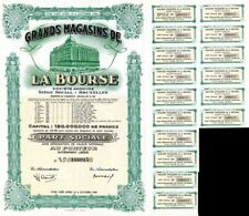 Grands Magasins De La Bourse - Stock Certificate - Foreign Stocks picture