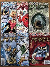 Thanos Infinity Abyss #1 2 3 4 5 6 2002 Complete Set Lot Marvel Comics Starlin picture