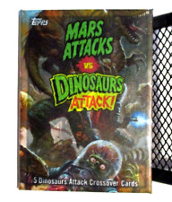 MARS ATTACKS VS DINOSAURS ATTACK OCCUPATION HOT PACK 2015 TOPPS CROSSOVER picture