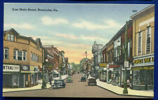 Nanticoke Pennsylvania pa East Main Street Postcard B161 picture