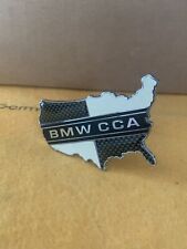 Bmw CCA Car Club of America Grill Badge Emblem Carbon Fiber Hood Ornament picture