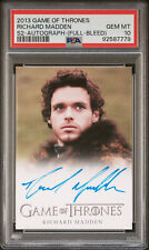 2012 RITTENHOUSE GAME of THRONES RICHARD MADDEN AUTO AUTOGRAPH FULL BLEED PSA 10 picture