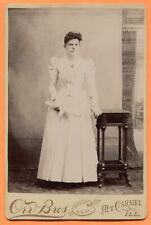 Mount Carmel, IL, Portrait of a Young Woman, by Orr Brothers, circa 1890s picture