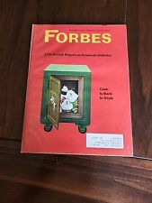 Forbes Magazine Vtg 1975 Rare Ads Annual Cash Autos Tech 242 pages picture
