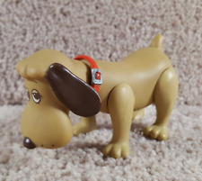 1985 Tonka Toys Pound Puppies Tan Brown Dog W/ Red Collar picture