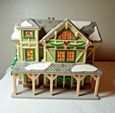 1998 Dept. 56 Snow Village Stick Style House 54943 American Architecture Retired picture