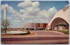 Vtg Oklahoma City Oklahoma OK First Church of Tomorrow 1950s View Postcard picture