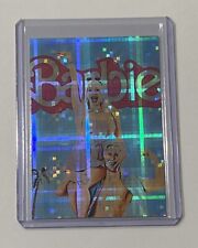 Barbie The Movie Limited Edition Artist Signed Refractor Trading Card 1/1 picture