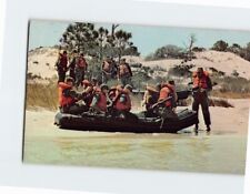 Postcard Small Boat Training in Water Borne Assault picture