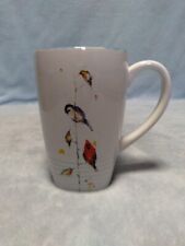 Dean Crouser Birds on Tree 16oz Ceramic Coffee Mug Cup Watercolor Collectible picture