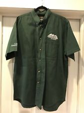 Vintage Camden James Skoal Outdoors XL Button Up Short Sleeve Shirt picture