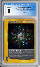 Rainbow Energy (Japanese, Holo) - Pokemon VS - Pokemon TCG - CGC 8 picture