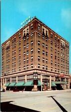 Manitowoc, WI Wisconsin  HOTEL MANITOWOC  1959 Chrome Advertising Postcard picture