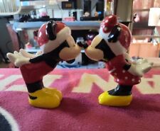 Disney's Iconic Mickey & Minnie Mouse Kissing Salt and Pepper Shakers picture