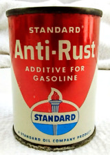 Vintage Standard Oil Gasoline Additive 4 oz Can Empty picture
