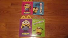 2 STYLES McDonald's '15 DESPICABLE ME MINIONS Happy Meal BOXES,ACQUIRED FLAT,NEW picture