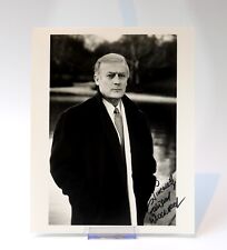 Edward Woodward EQUALIZER Hand Signed Autograph 10x8 With Providence picture