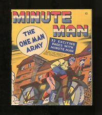 MIGHTY MIDGET COMICS #12 - MINUTE MAN - FAWCETT WWII MINI COMIC - 1943 picture