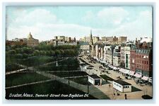 Boston Massachusetts Tremont Street From BoyIston St. MA Unposted Postcard picture