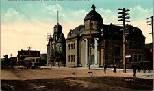 Carnegie Public Library and City Hall Vancouver B.C. Canada 1910s Postcard picture