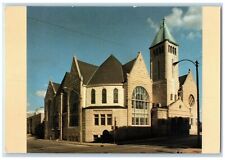 1960 Second Presbyterian Church East Street Chapel Bloomington Illinois Postcard picture