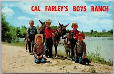 Postcard Vintage Chrome Cal Farley's Boys Ranch Amarillo Texas TX picture