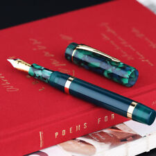 Majohn M700 Resin Classical Fountain Pen #6 BOCK Nib F(0.5mm) Ink Pen Gift New picture