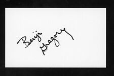 Benji Gregory Actor played Brian Tanner in ALF {Tv) signed 3x5 Index Card R1018 picture