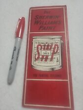 SWP Sherman Williams Paint Vtg Housecpaint Color Sample Book  MCM picture