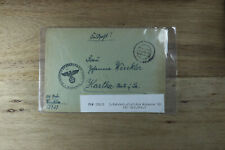 WWII WW2 German Third Reich Soldiers Wartime Feldpost Cover Fp# 33923 picture