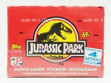 Topps 1992 Jurassic Park Movie Cards - 36 Packs in Original Sealed Box picture