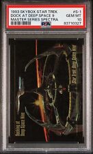 1993 Skybox Star Trek DOCK AT DEEP SPACE 9 Master Series Spectra PSA 10 Pop 3 picture