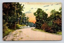 Independence Mount Washington Boulevard Kansas City Missouri Dirt Road Postcard picture