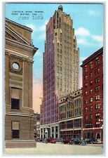 1963 Lincoln National Bank & Trust Company Tower Fort Wayne Indiana IN Postcard picture