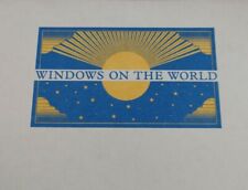 Pre 9/11 World Trade Center Windows On The World Stationary Paper 1 Piece picture